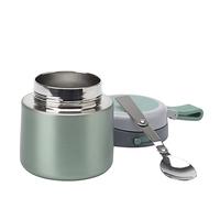 Smash Stainless Steel Push Button Food Flask 11.08 floz, Sage