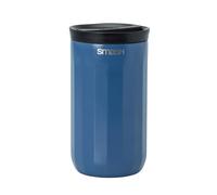 Smash Stainless Steel Twist & Lock Linear Travel Coffee Mug 355ml/ 12 fl oz Blue