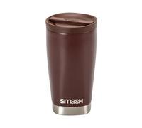 Smash Stainless Steel Twist & Lock Travel Coffee Mug 355ml/ 12 fl oz Chocolate