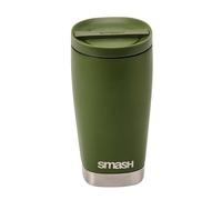 Smash Stainless Steel Twist & Lock Travel Coffee Mug 355ml/ 12 fl oz Olive