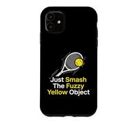 Smash The Yellow Object Tennis Player Case for iPhone 11
