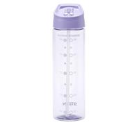 Smash Water Bottle with Water Timings 700ml Purple