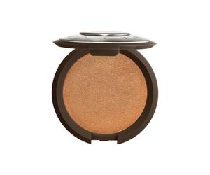 Smashbox X BECCA Shimmering Skin Perfector Pressed Highlighter | Luminous Glow + Buildable 0.25 Ounce Chocolate Geode