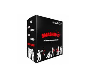 Smashed It - The High-Energy Party Game for Adults & 14+ | 100 Quick-Fire Team Challenges, Chaos Cards, & Fast-Paced Strategy | Perfect Card Game for House Parties, Game Nights, & Pub Gatherings