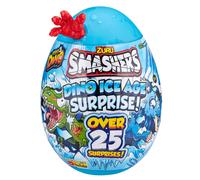 Smashers Dino Ice Age Surprise Egg - Giant Egg with Over 25 Surprises! Mix-Match Dinos, Build & Battle (Styles May Vary) by ZURU