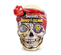 Smashers Dino Island Surprise Egg, Giant Skull, Megalodon Shark, Dinosaur Collectible Toy, Explorer's Kit, Dinosaur Slime (Megalodon Shark)