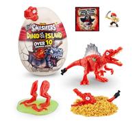 Smashers Dino Island Surprise Mini Egg Age 3+, Spinosaurus, Dinosaur Collectible Toy, Explorer's Kit, Dinosaur Slime (Spinosaurus)