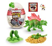 Smashers Dino Island Surprise Mini Egg, Stegosaurus, Dinosaur Collectible Toy, Explorer's Kit, Dinosaur Slime (Stegosaurus)