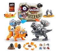 Smashers Dino Island T-Rex Battles (Black Version) by ZURU 50+ Surpris