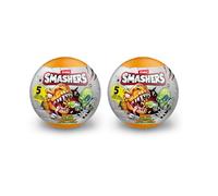 Smashers Dino vs Aliens Planet 2 Pack by ZURU - Smashable Capsule Toy with Dino & Alien Figures, 5 Surprises Inside, Collectible Novelty Toy for Kids Ages 3+