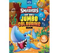 Smashers Dino World Jumbo Colouring Book