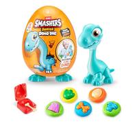 Smashers Junior Dino Dig Large Egg, Brontosaur, by ZURU 18+ Surprises, Dinosaur Preschool Toys, Build Construct Sensory Play For Kids 18 months - 3 years (Brontosaur)