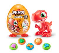 Smashers Junior Dino Dig Small Egg, Raptor, by ZURU 18+ Surprises, Dinosaur Preschool Toys, Build Construct Sensory Play 18 months - 3 years (Raptor)