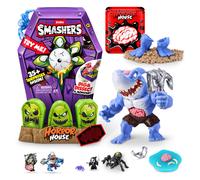 Smashers Mega Horror House (Blue) by ZURU, Interactive Toy, Collectable Toy for Kids and Teens