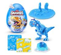 Smashers Mini Jurassic Light Up Ice Age Egg (T-Rex) by ZURU - Smashable Dinosaur Toy with 6+ Surprises, Slime & Ice Cube Slime, Light-Up Dino for Kids Ages 3+