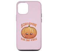 Smashin' The Bad Vibes Pumpkin Kawaii Cute Funny Case for iPhone 12/12 Pro