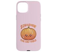 Smashin' The Bad Vibes Pumpkin Kawaii Cute Funny Case for iPhone 15 Plus