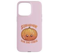 Smashin' The Bad Vibes Pumpkin Kawaii Cute Funny Case for iPhone 15 Pro Max