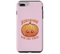 Smashin' The Bad Vibes Pumpkin Kawaii Cute Funny Case for iPhone 7 Plus/8 Plus