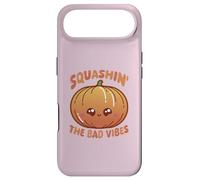 Smashin' The Bad Vibes Pumpkin Kawaii Cute Funny Case for iPhone Air