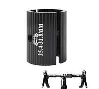 smashing Handlebar - Aluminium Alloy Handlebar Stem Reducer Solid,Handlebar Adapter Wavy Design 25.4 To 31.8 To 35mm Increasing The Friction for Bicycles