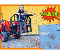 Smashing Open Abandoned Safe with a Tractor (Is the Game Master Spying on Us)