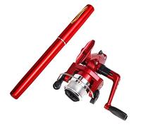 Smashing Pocket Fishing Rod & Reel Combos - Aluminum Alloy Travel Fishing Set with Anti-Reverse Reel