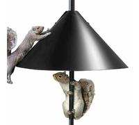 smashing Squirrel Proof Baffle | Anti-squirrel Bird Feeders Protective - Mount Raccoon and Squirrel Guard Stopper, Keep Squirrels off Bird Feeder for Outdoor