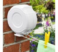 SmashingDealsDirect® Double Line 26m Indoor Outdoor Retractable Reel Clothes Washing Line