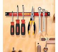 SmashingDealsDirect® Magnetic Tool Holder Space Saving Wall Strip Garage Workshop Workbench Tool Holder Organizer (1, 12 Inch)