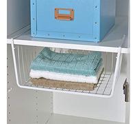 SmashingDealsDirect® Under Shelf Storage Hanging Basket Storage Basket Organizer for Kitchen Office Pantry Bathroom Cabinet (4 Pack)