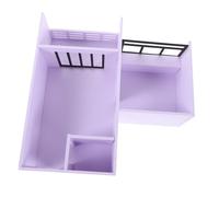 SMASOLO 1 Set DIY Miniature Apartment Model Kit Unfinished Scale Architectural Model for Apartment Visualization for Crafting and Learning and Renderings