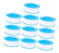 SMASOLO 10 Rolls Ptfe Sealing Tape Waterproof Thread Sealant Tape for Plumbing Pipe Leak Prevention for Garden Hose and Bathroom Use