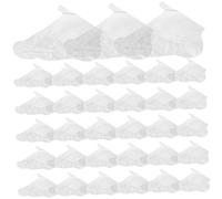 SMASOLO 1000pcs Disposable Plastic Foot Covers for Moisturizing Spa Foot Transparent Long Tube Bags for Peeling Bath Liners Shoe Protection Single-use Gloves