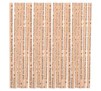SMASOLO 1000pcs Kraft Paper Twist Ties Reusable Flexible Bag Seals for Bread Candy Treat Bags Baking Crafts with Iron Wire for Cafe Dessert Shop Use