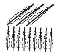 SMASOLO 100pcs Black Metal Hair Pins Strong Hold Minimalist Barrettes for Women and Comfortable Small Clips for Front Bangs and Side Bangs Gentle Hair Accessories