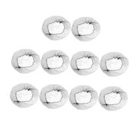 SMASOLO 100Pcs Black Nylon Invisible Hair Nets Elastic Mesh Lightweight Breathable Hairnet for Ballet Buns Dance Hair Bun Maker Catering Work Use