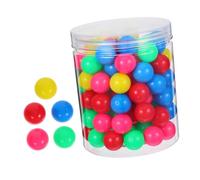 SMASOLO 100pcs Colorful Plastic Counting Balls Hollow Balls for Montessori Stem Sorting Educational Preschool Learning Material for Creative Experiments and Cognitive Development
