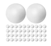 SMASOLO 100pcs Foam Balls Solid Craft Spheres for DIY Art Projects School Decorations and Interactive Creative Play