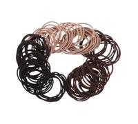 SMASOLO 100pcs Mini Rubber Bands No Damage Hair Ties for Comfortable Seamless Hair Accessories for Durable and Reliable