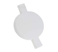 SMASOLO 100pcs White Round Cake Pan Liners Non Stick Silicone Paper Baking Parchment Pads Oil Resistant Baking for Oven and Microwave Use