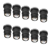 SMASOLO 10pcs 5mm Motorcycle Windscreen Mounting Bolts with Expansion Well Nuts Silver Replacement Windshield Screws for Touring and Sport Bikes Body Panel Fasteners