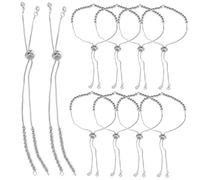 SMASOLO 10pcs Adjustable Copper Bracelets for Women Chic Decorative Wrist Jewelry Simple Stylish Design with Smooth Sturdy Surface Comfortable and Wear-resistant Accessories