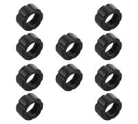 SMASOLO 10pcs Ball-joint Fixed Adapter Rings for Phone Holder Mounts Car Mobile Bracket Compatible with Front and Rear Seats Portable Lightweight Nuts