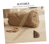 SMASOLO 10pcs Copper Support Rods for Clay Doll Making Sturdy Sculpture Support Sticks for Polymer Clay Modeling Pottery Accessories for Stable Framework and Precise Crafting