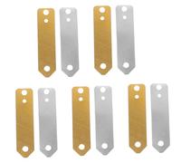 SMASOLO 10pcs Copper Zinc Anode Strips for Fruit Battery Science Experiments Explore Electricity Principles with Copper and Zinc for Hands Learning
