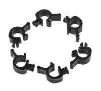 SMASOLO 10pcs Helmet Light Cable Clips Hard Hat Headlamp Cord Holders Secure Wire Fasteners for Mining Construction Safety Caps Easy Installation Design