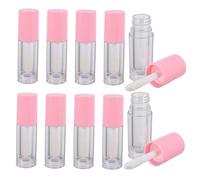 SMASOLO 10pcs Lip Balm Bottles Reusable Empty Lip Gloss Tubes Portable Lipstick Containers for DIY Cosmetic Making Travel Use