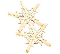 SMASOLO 10pcs Metal Star Hair Clips for Women and Secure Hold Hair Accessories in Elegant Star-shaped Design for Stylish Hairstyles and All-day Wear