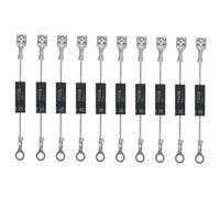 SMASOLO 10pcs Microwave Oven High Voltage Diode Replacement Parts Low Noise Unilateral Diode for Household Microwave Ovens Heat Resistant and